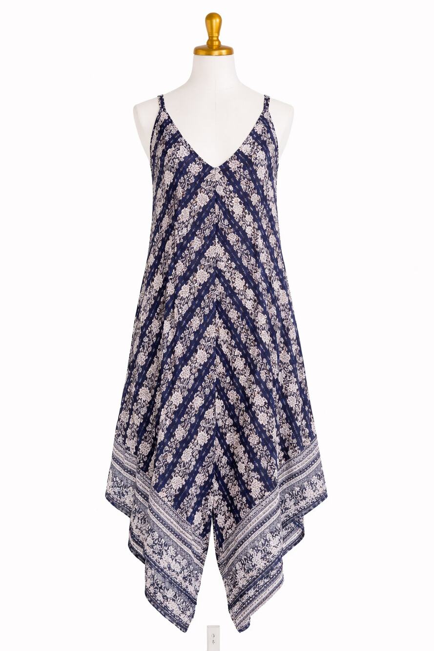Bohemian Romper Womens Size S Hippie Coachella Peasant Cottagecore Jumpsuit